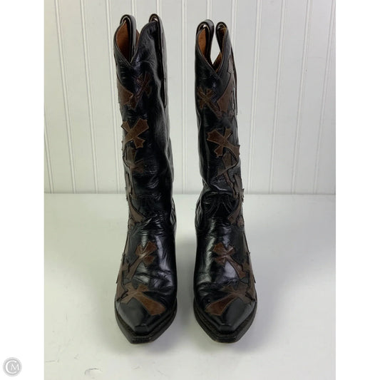 Boots Western By Dan Post In Black, Size: 6.5