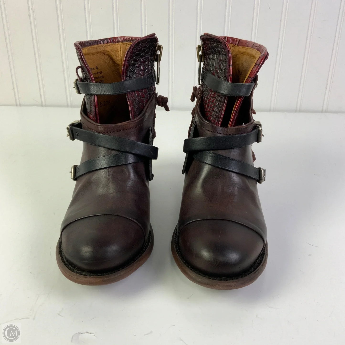Boots Western By Freebird In Red, Size: 6