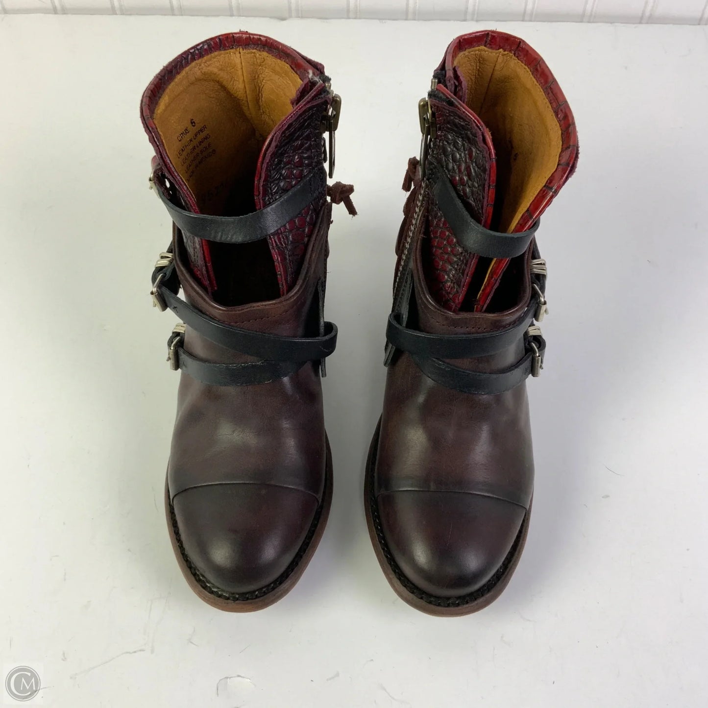 Boots Western By Freebird In Red, Size: 6