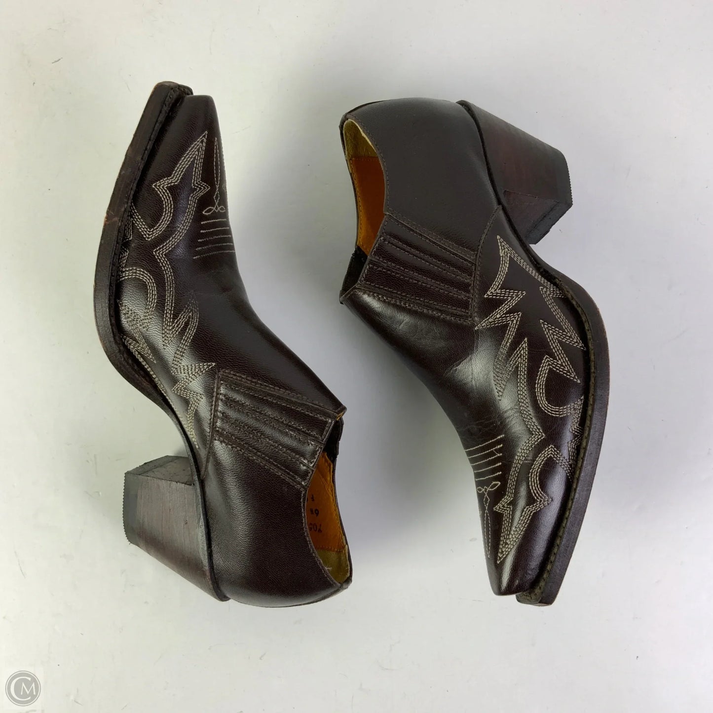 Boots Designer By Frye In Brown, Size: 6.5