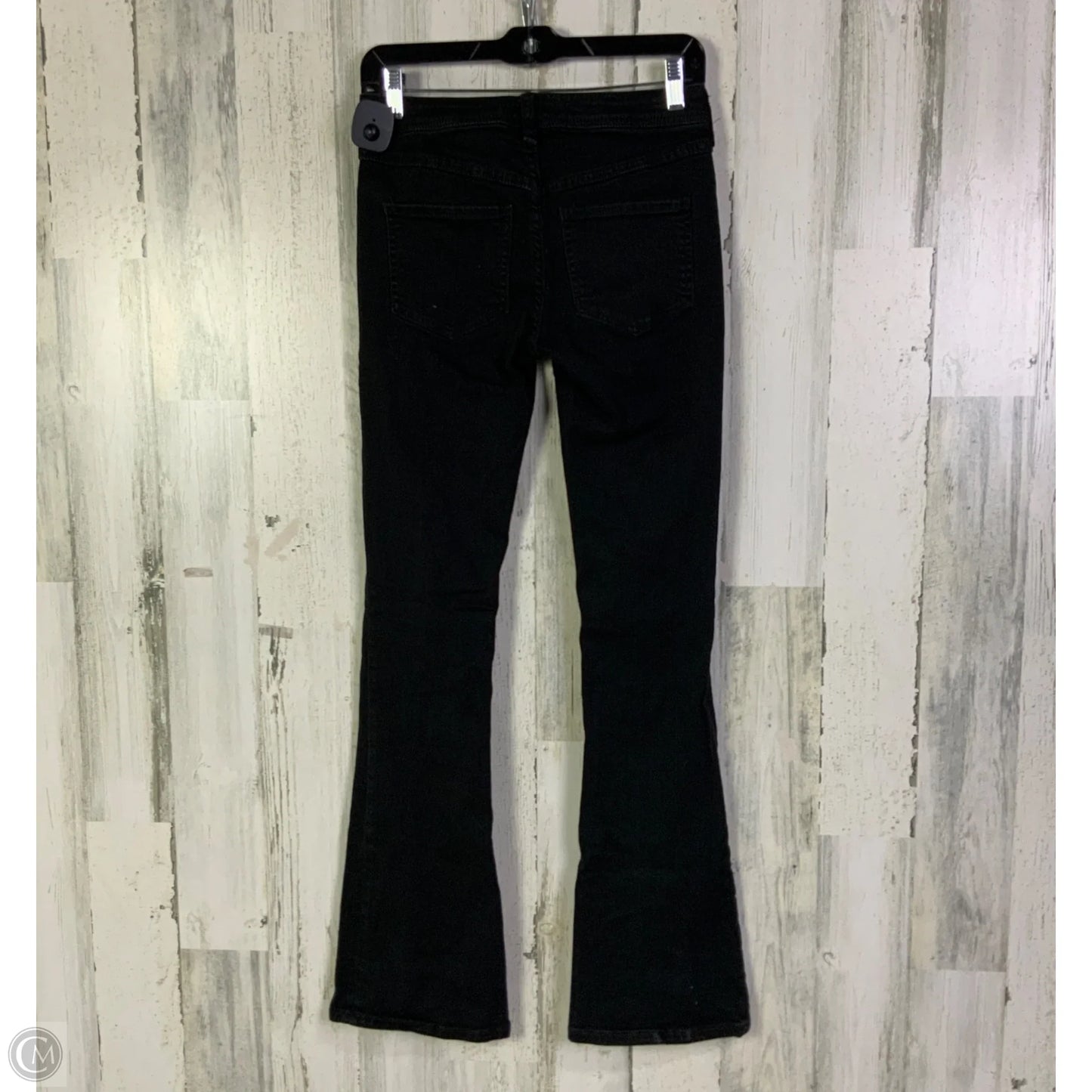 Jeans Flared By Free People In Black, Size: 0