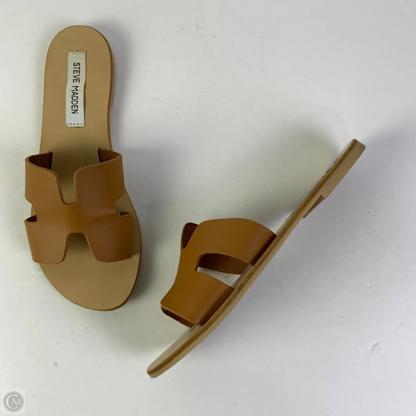 Sandals Flats By Steve Madden In Tan, Size: 8