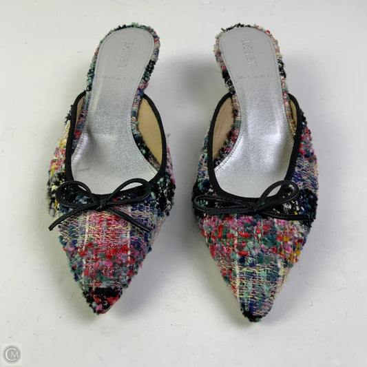 Shoes Heels Kitten By J. Crew In Multi-colored, Size: 8