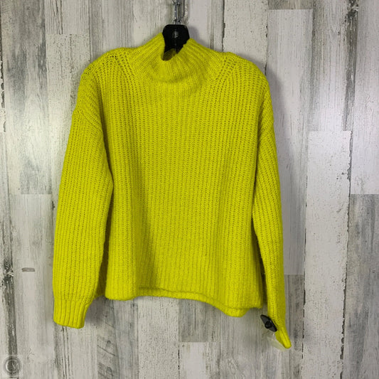 Sweater By Anthropologie In Yellow, Size: S