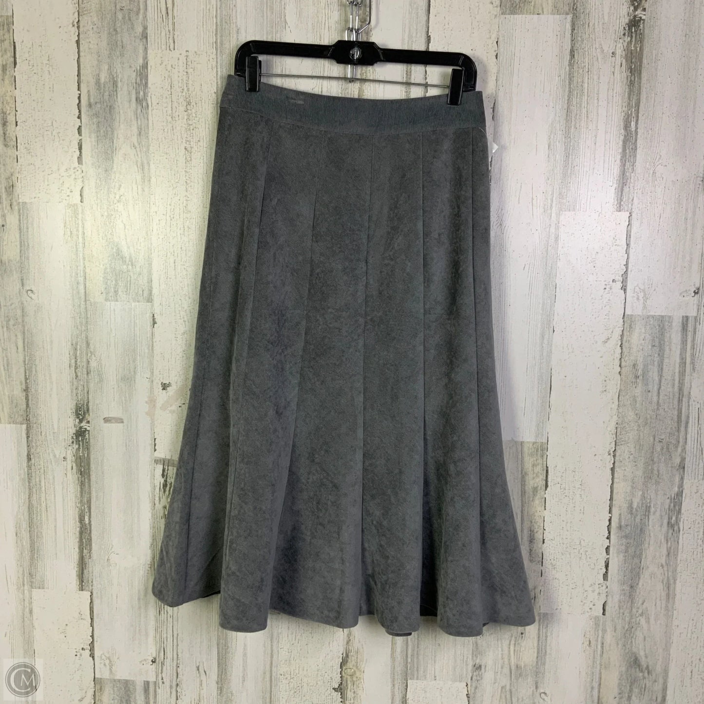 Skirt Midi By Christopher And Banks In Grey, Size: 4