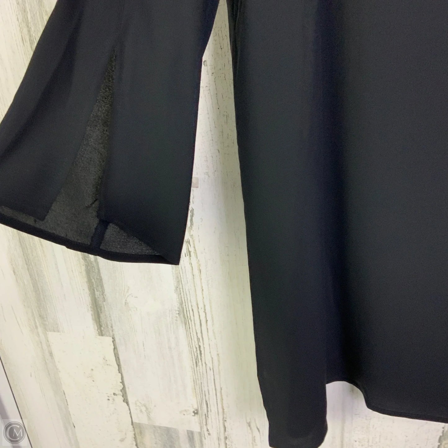 Tunic Short Sleeve By Eileen Fisher In Black, Size: M