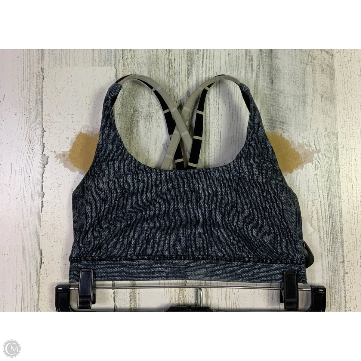 Athletic Bra By Lululemon In Grey, Size: 4