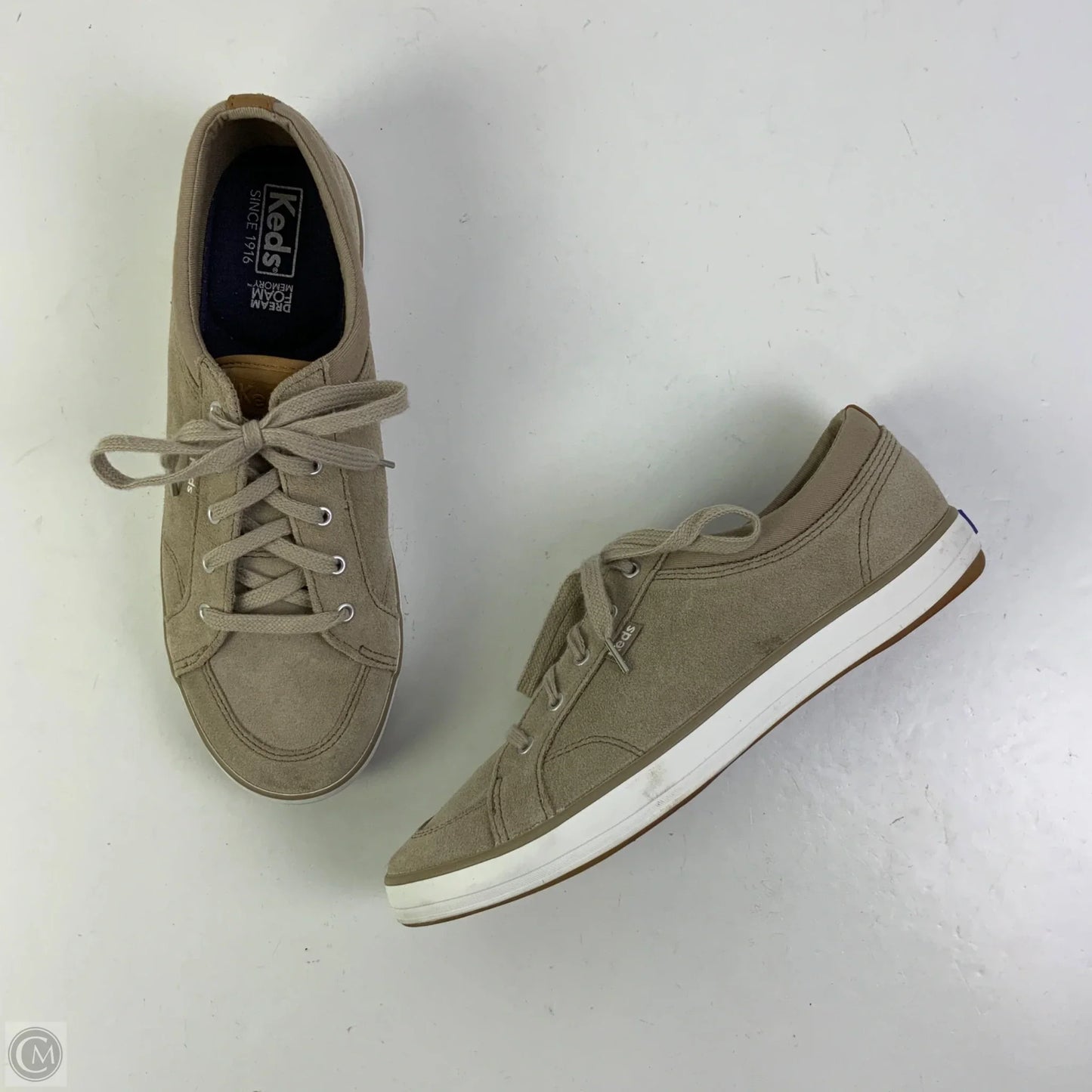 Shoes Sneakers By Keds In Taupe, Size: 8