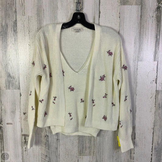 Sweater 2pc By Francesca’s In Cream, Size: Xs