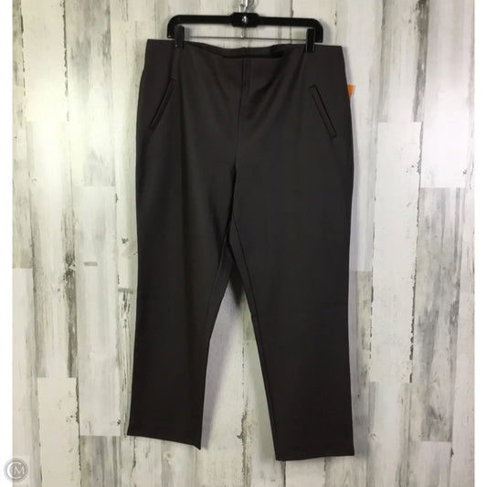 Pants Other By Chicos In Brown, Size: 16