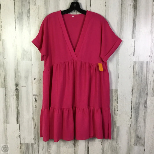 Dress Casual Short By Cmf In Pink, Size: L