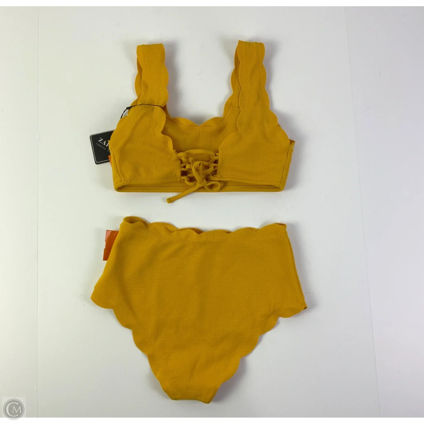 Swimsuit 2pc By Zaful In Yellow, Size: S