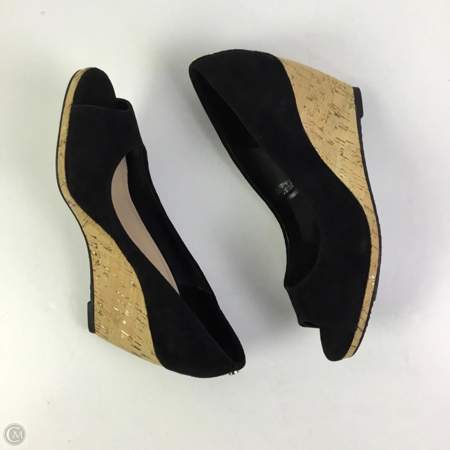 Shoes Heels Wedge By Clothes Mentor In Black, Size: 6