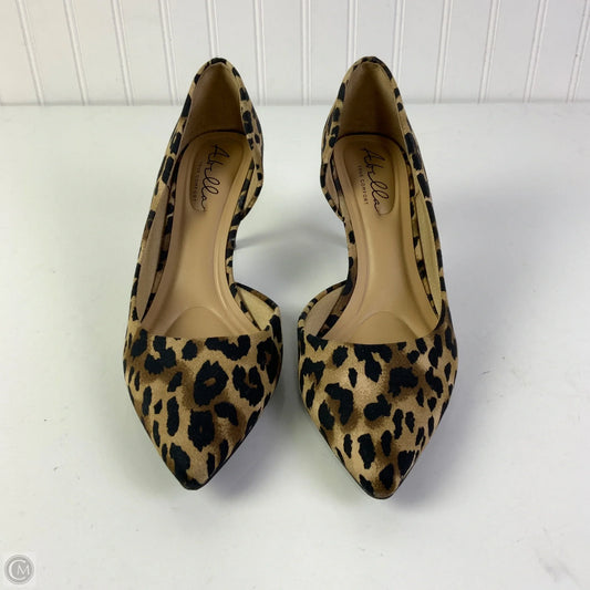 Shoes Heels Stiletto By Abella In Animal Print, Size: 9