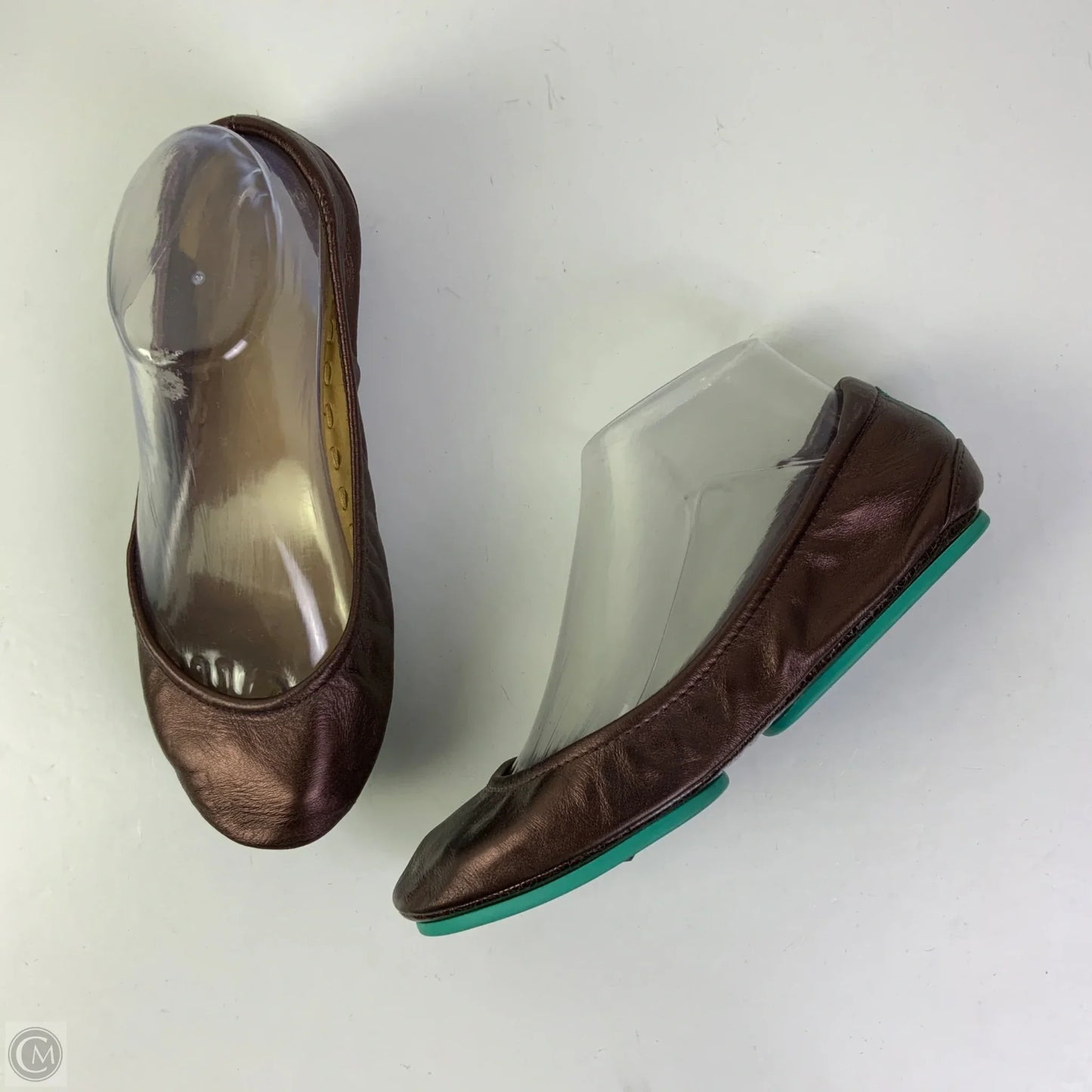 Shoes Flats By Tieks In Brown, Size: 6