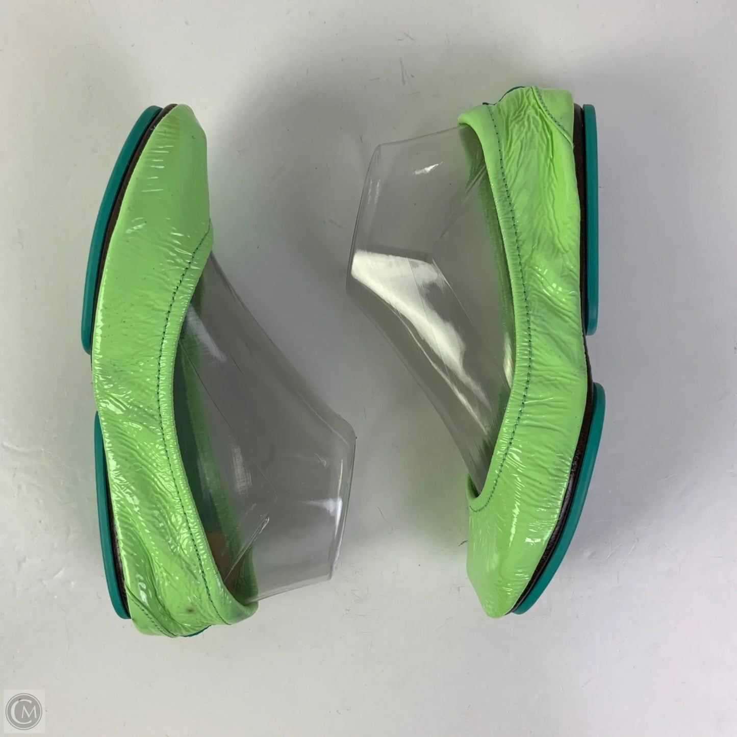 Shoes Flats By Tieks In Green, Size: 6