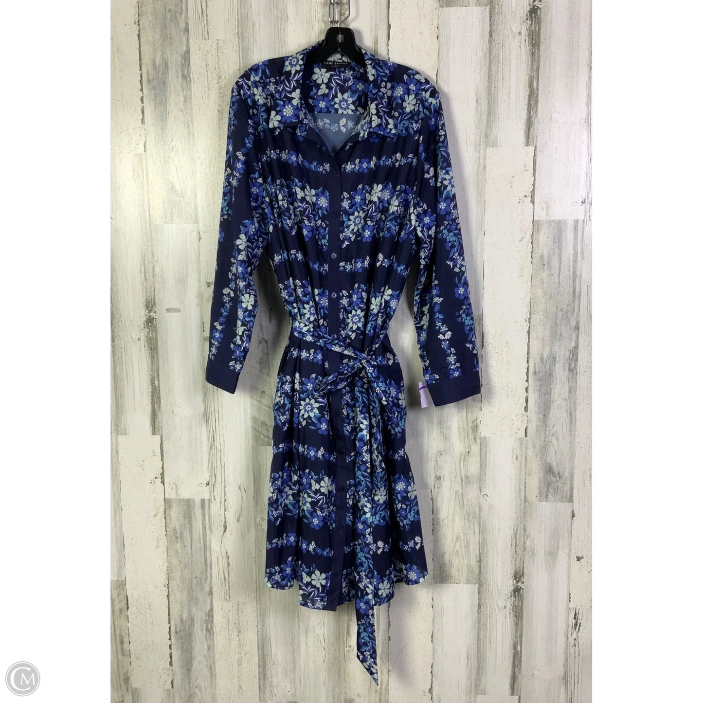 Dress Work By Lane Bryant In Navy, Size: 1x