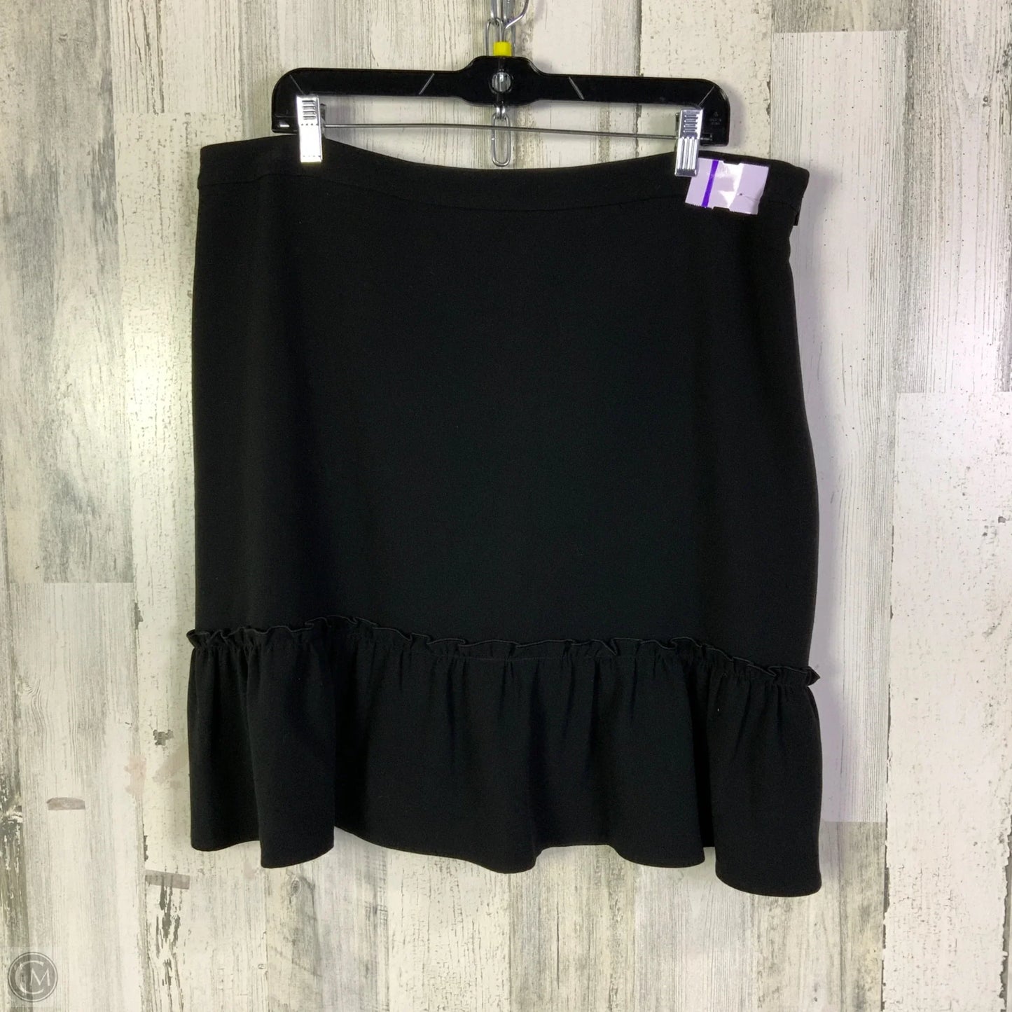 Skirt Designer By Karl Lagerfeld In Black, Size: 16