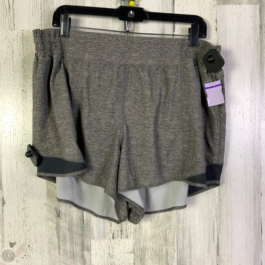Athletic Shorts By Lululemon In Grey, Size: 18