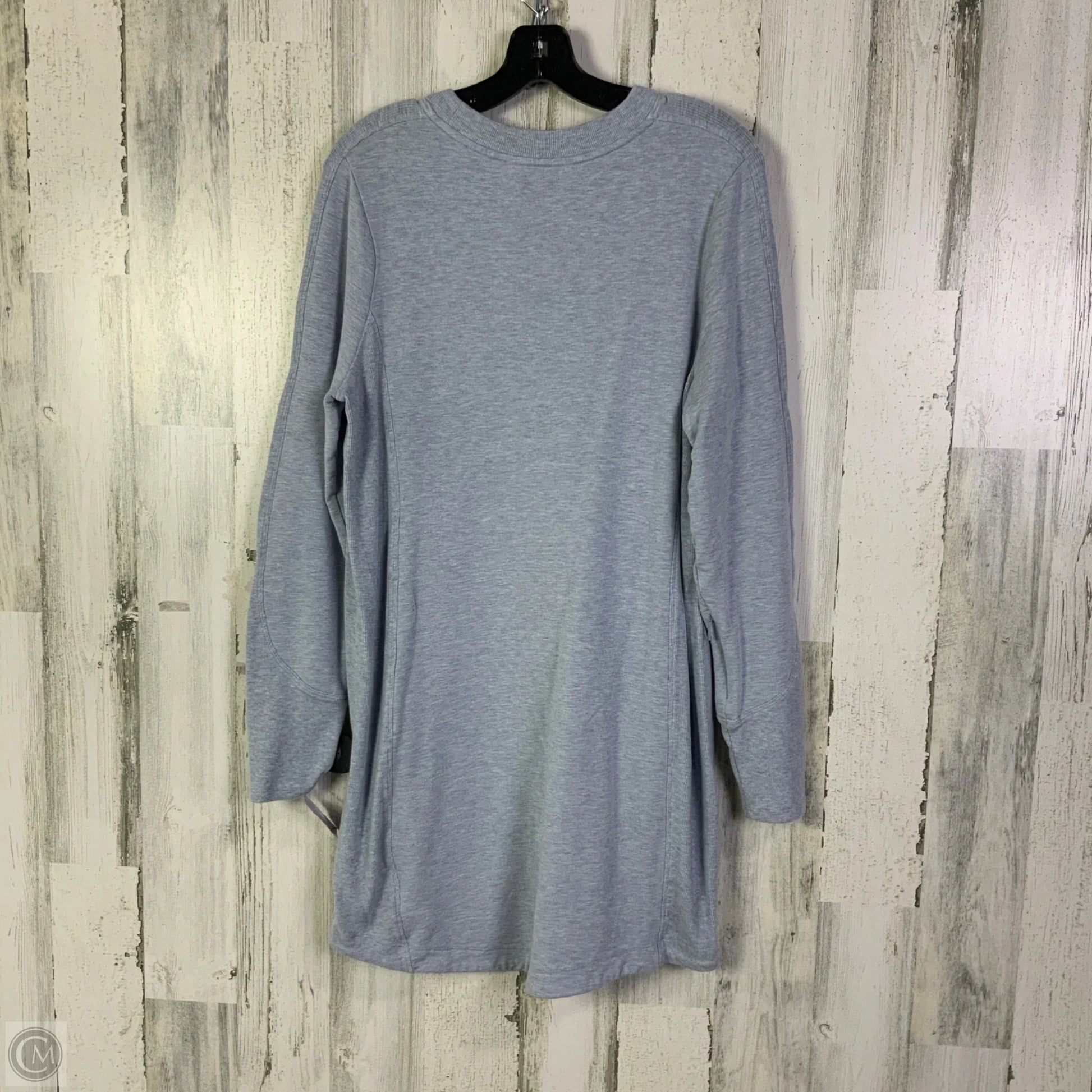 athleta dress blue Athleta Elation V-Neck Hybrid Dress In Dark Lapis Blue - 40% Off