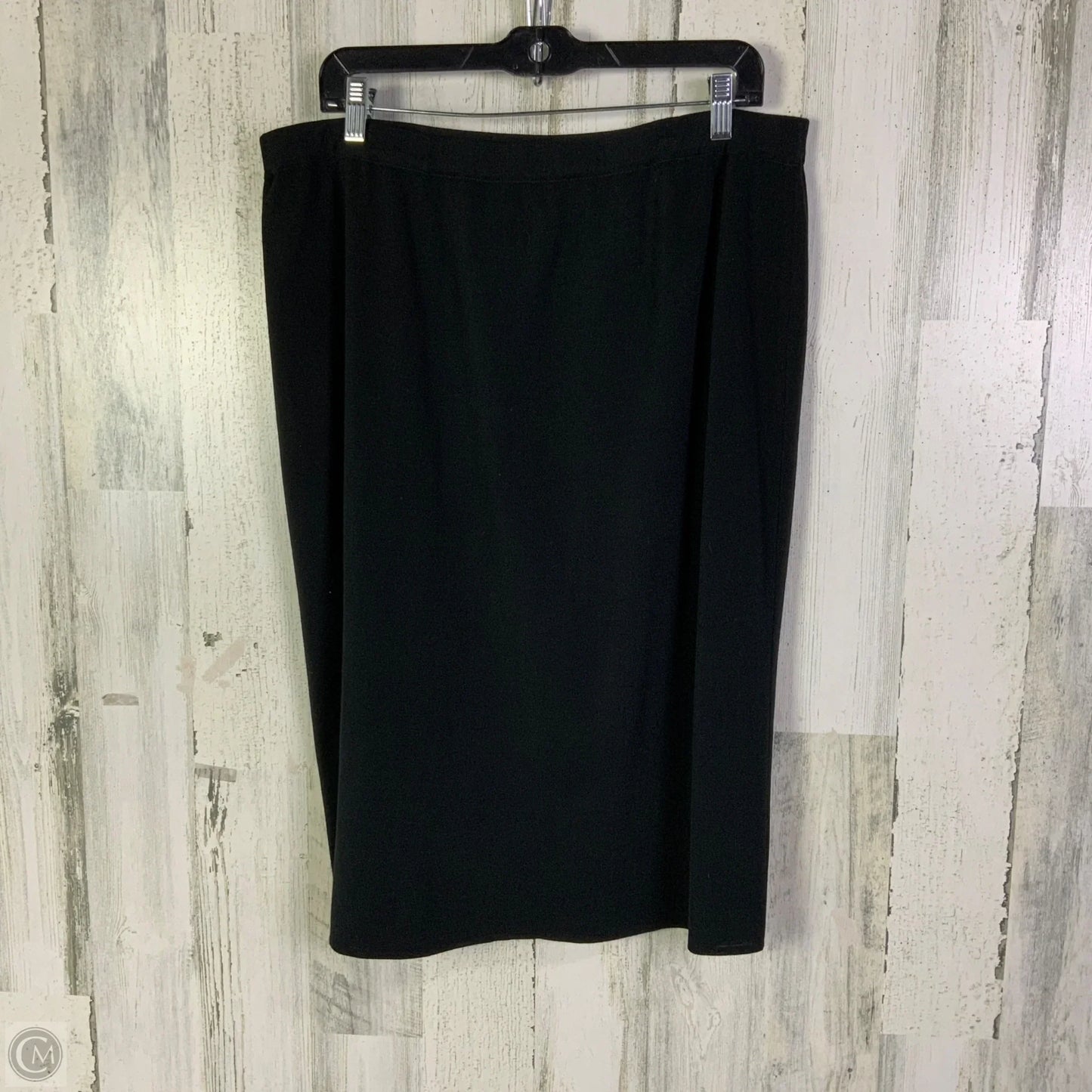 Skirt Set 2pc By Ming Wang In Black, Size: 16