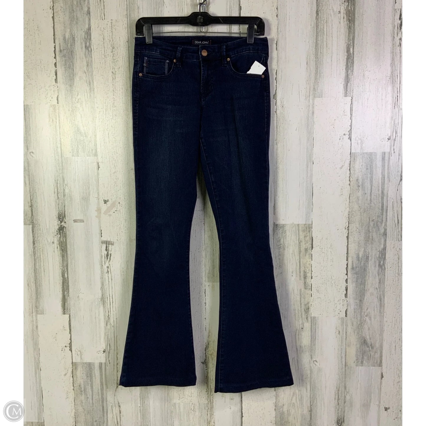 Jeans Flared By Dear John In Blue Denim, Size: 4