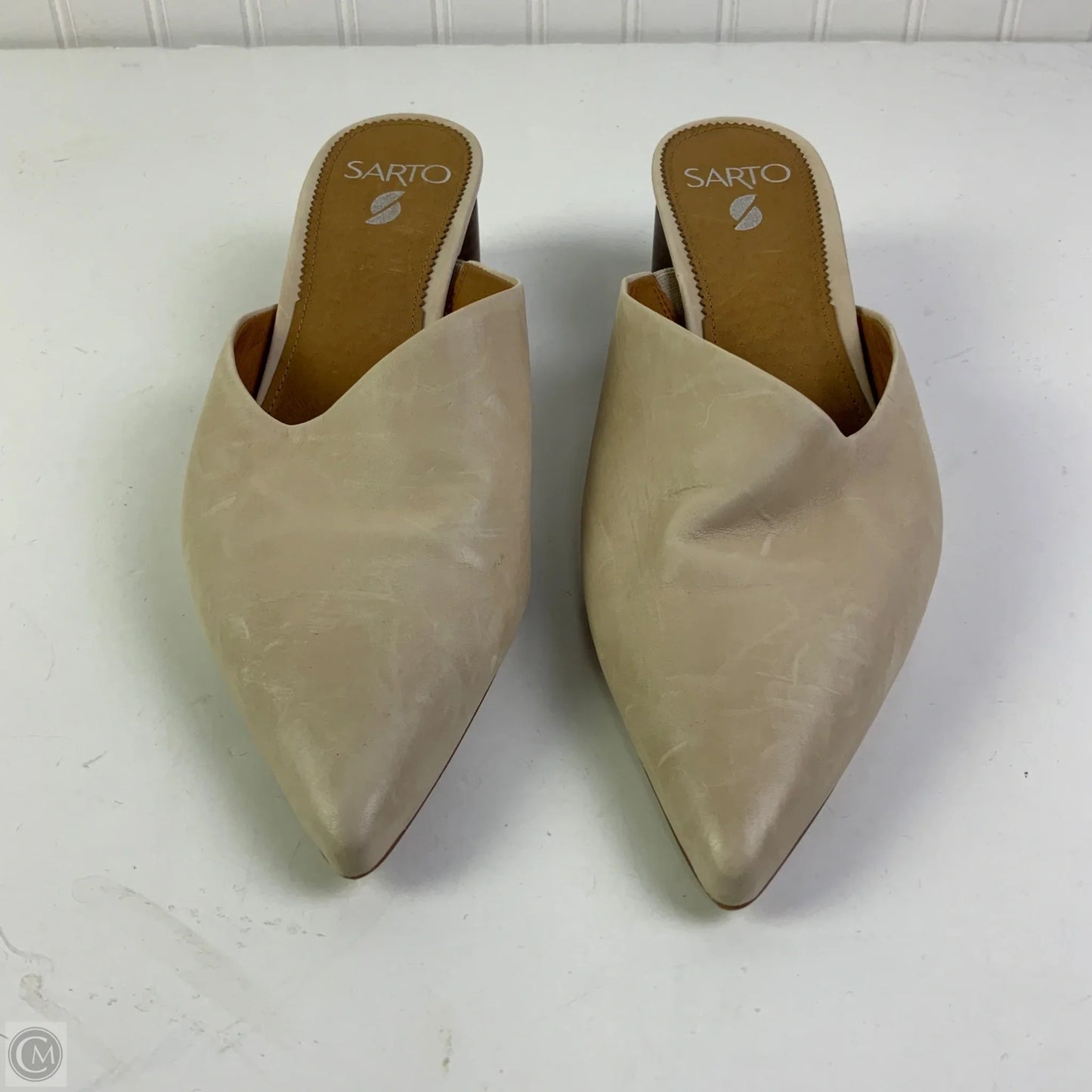 Shoes Flats By Franco Sarto In Beige, Size: 9