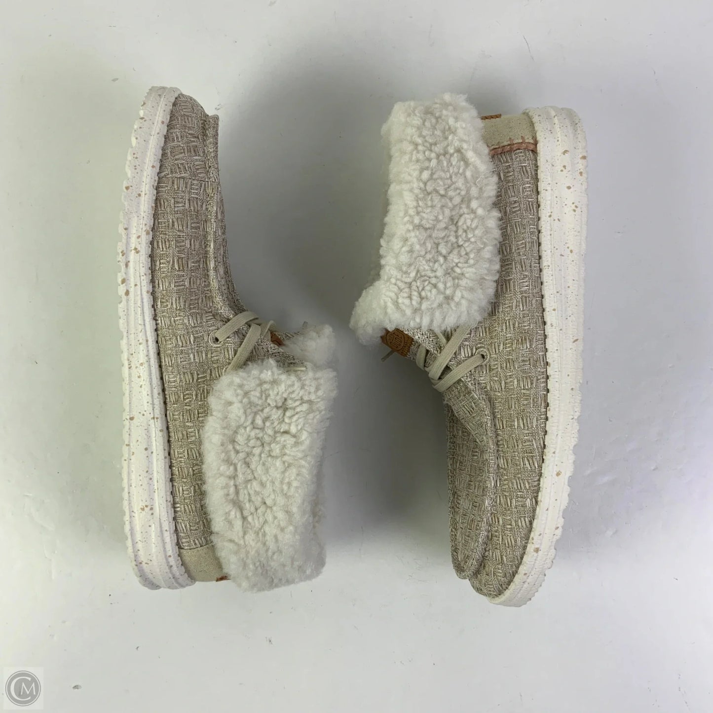 Shoes Flats By Hey Dude In Tan, Size: 9