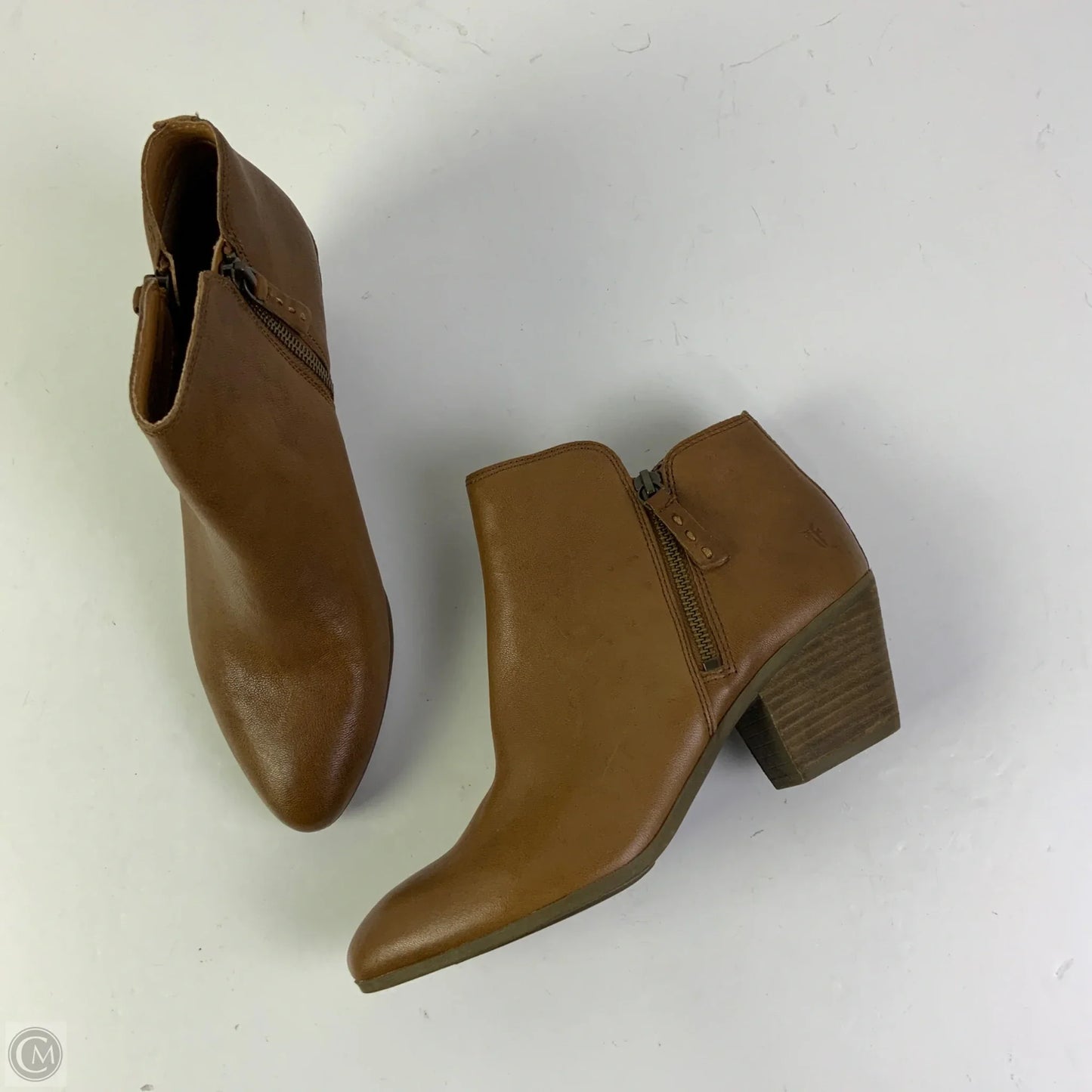 Boots Designer By Frye In Brown, Size: 9