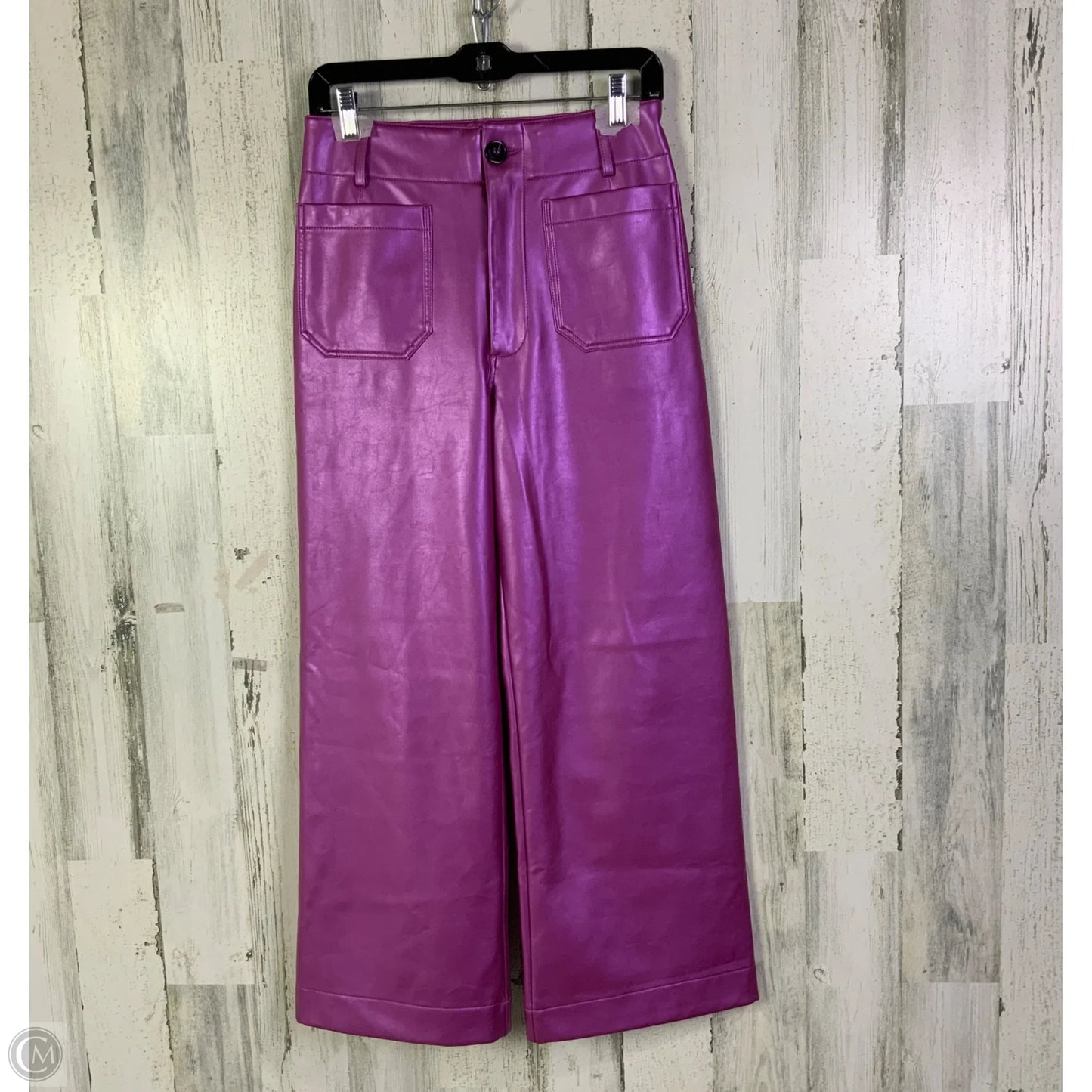 Pants Wide Leg By Maeve In Pink, Size: 4