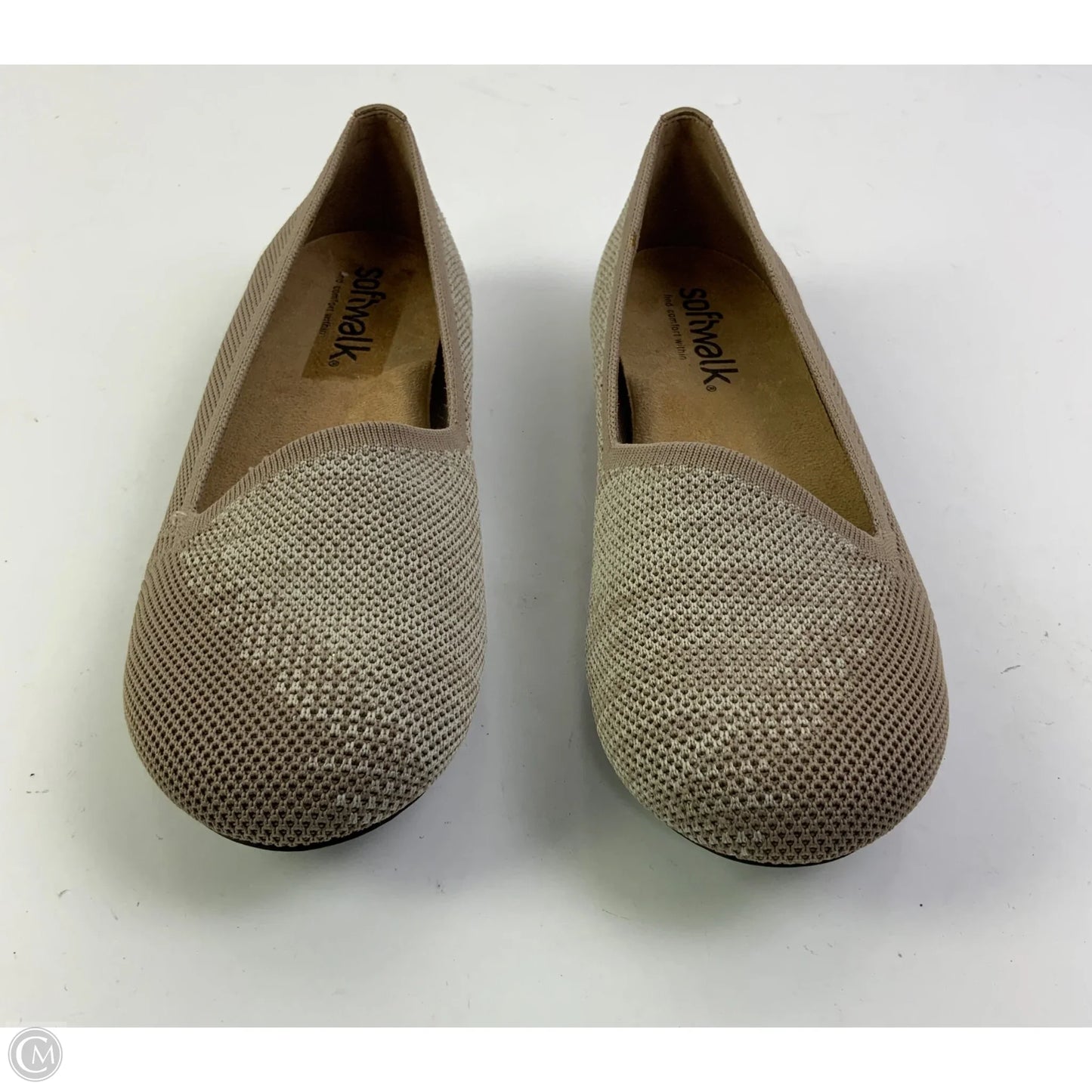 Shoes Flats By Clothes Mentor In Beige, Size: 8.5