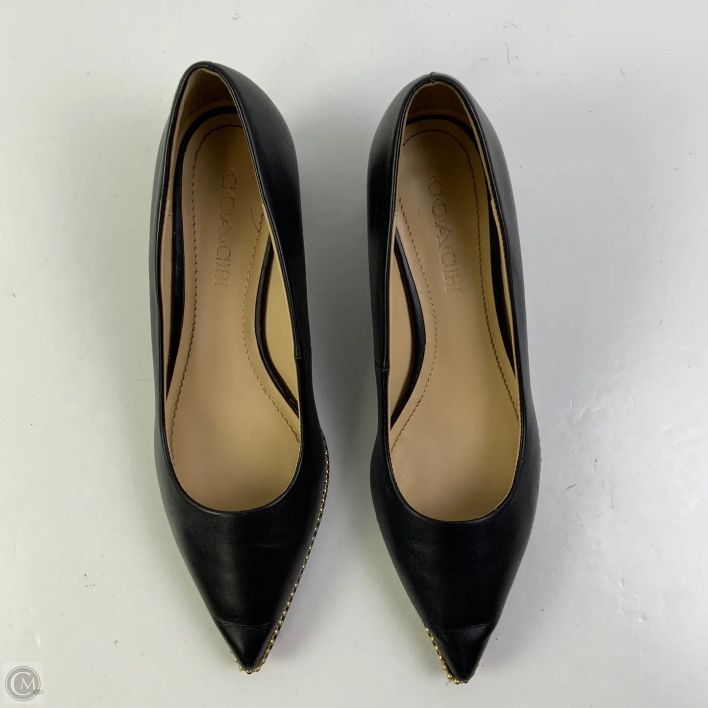 Shoes Designer By Coach In Black, Size: 7.5