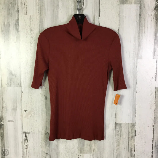 Top Short Sleeve Basic By Rachel Zoe In Red, Size: S