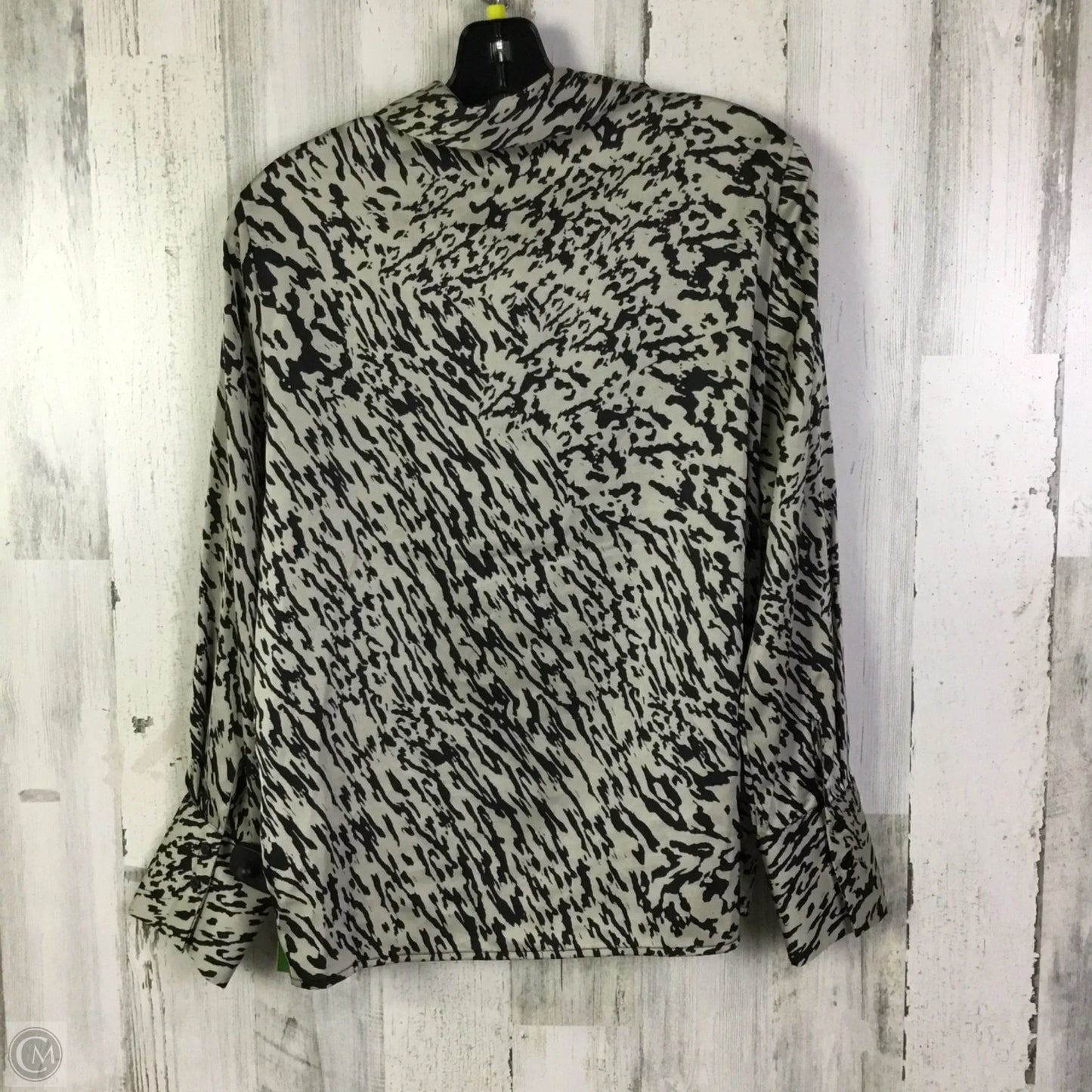 Blouse Long Sleeve By Rachel Zoe In Black, Size: S