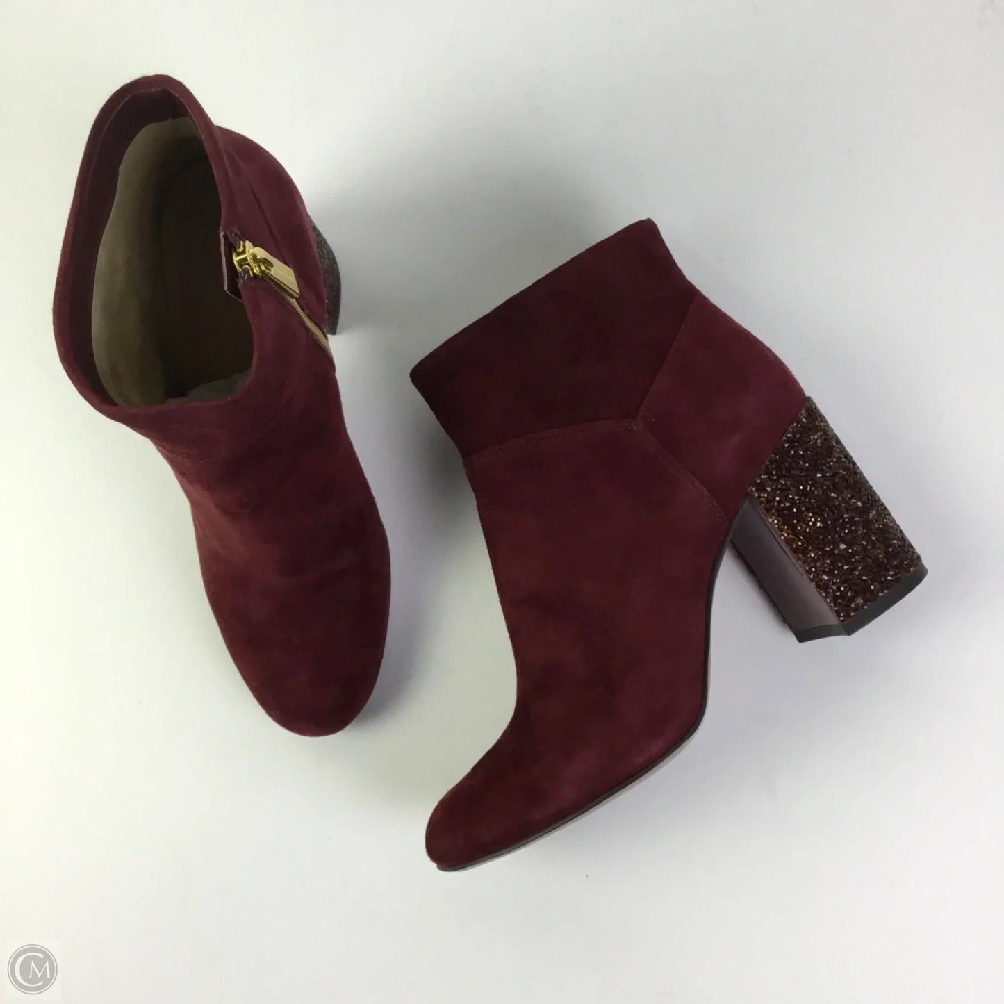 Boots Designer By Michael Kors In Red, Size: 7