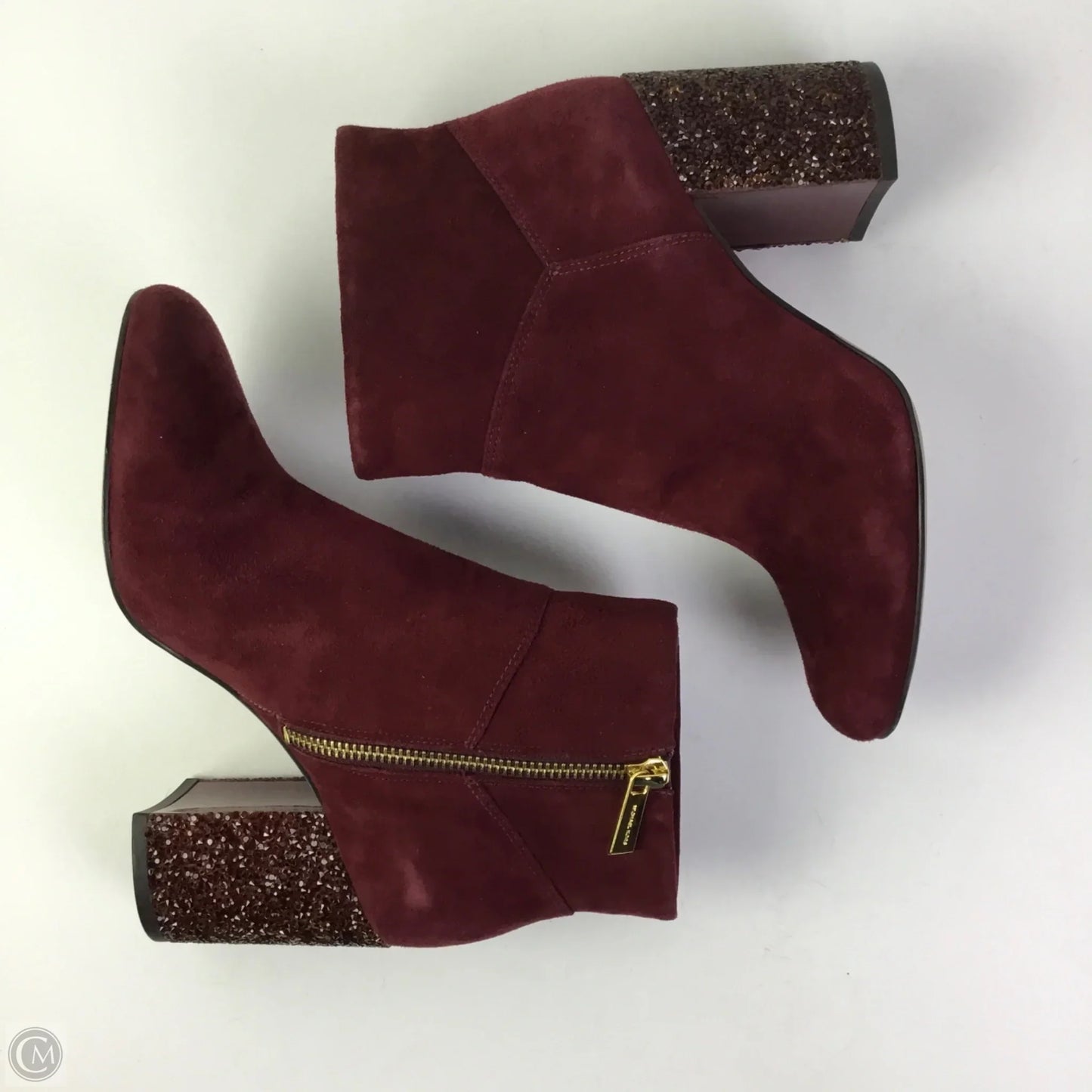 Boots Designer By Michael Kors In Red, Size: 7