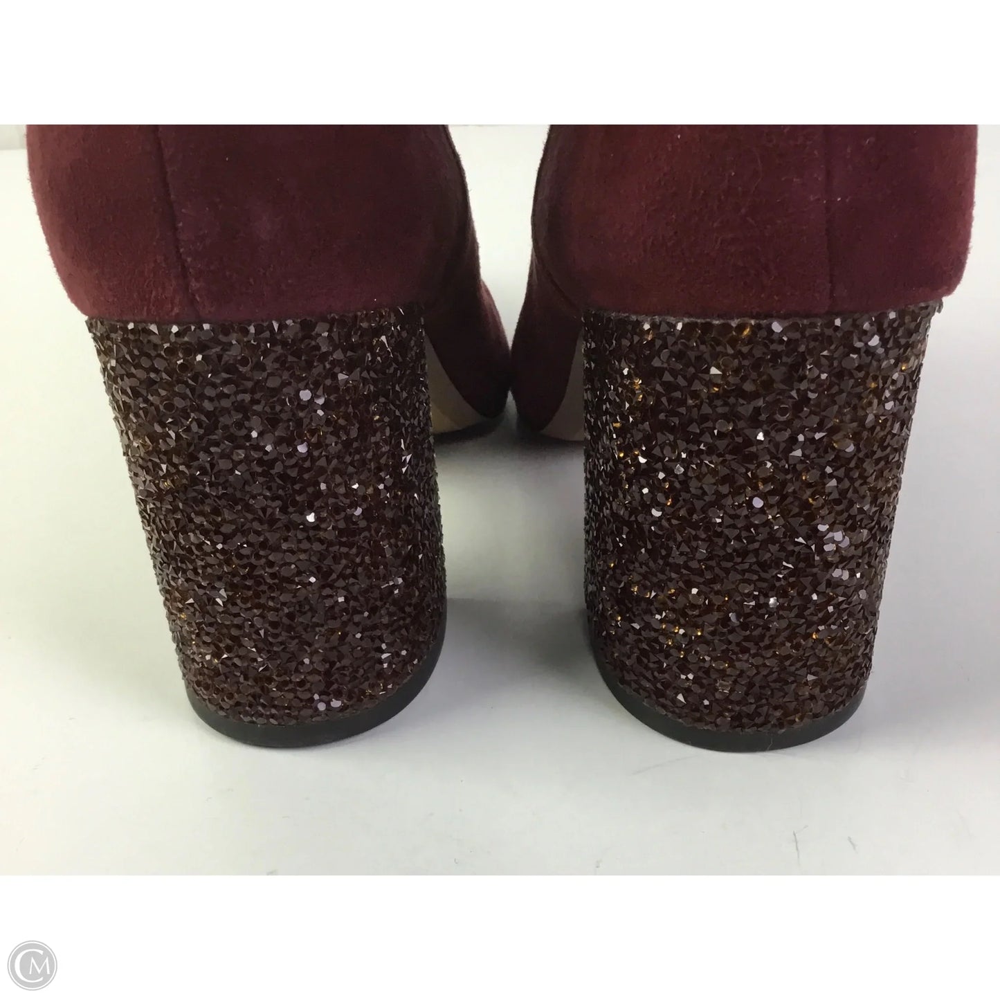 Boots Designer By Michael Kors In Red, Size: 7