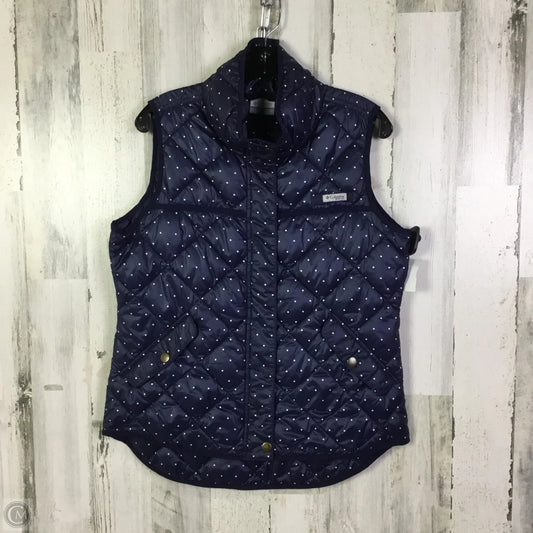 Vest Puffer & Quilted By Columbia In Navy, Size: M