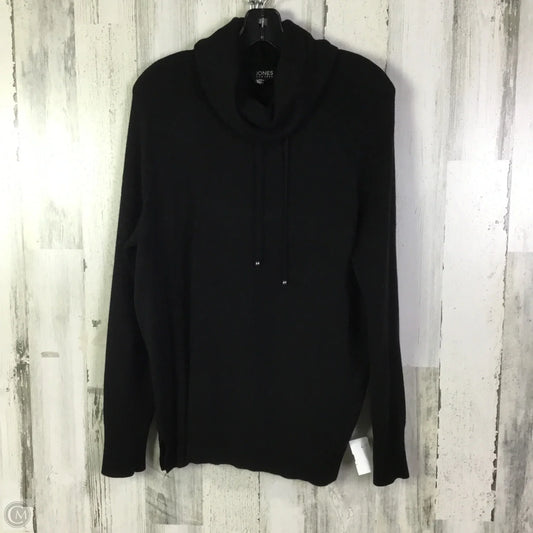 Sweater By Jones New York In Black, Size: L