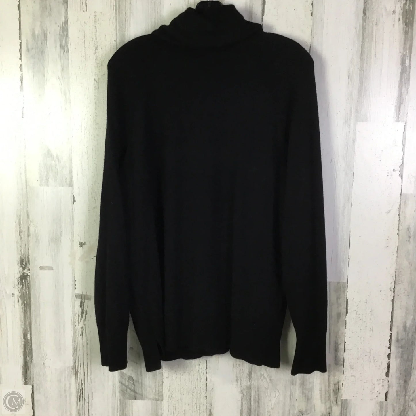 Sweater By Jones New York In Black, Size: L