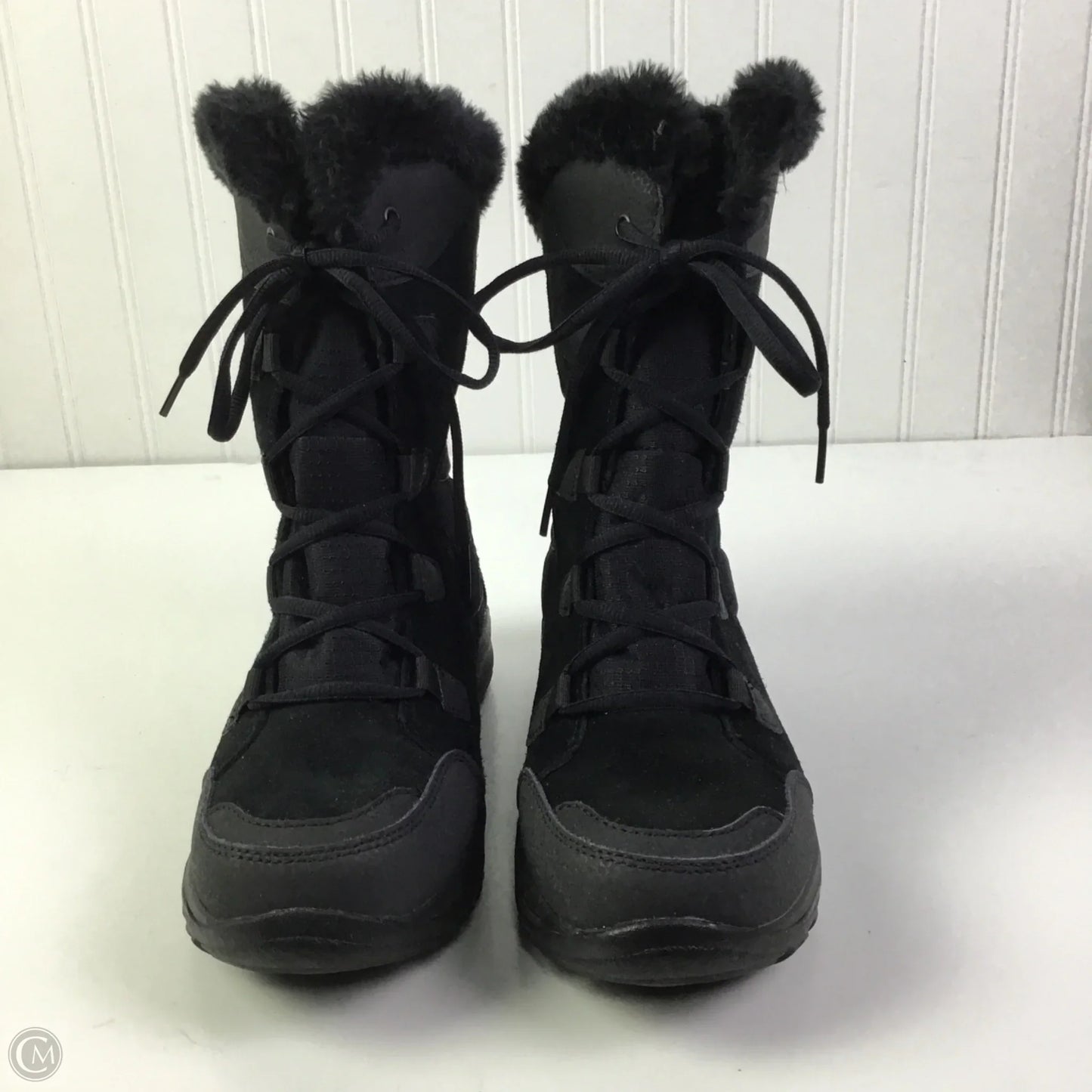 Boots Snow By Columbia In Black, Size: 8