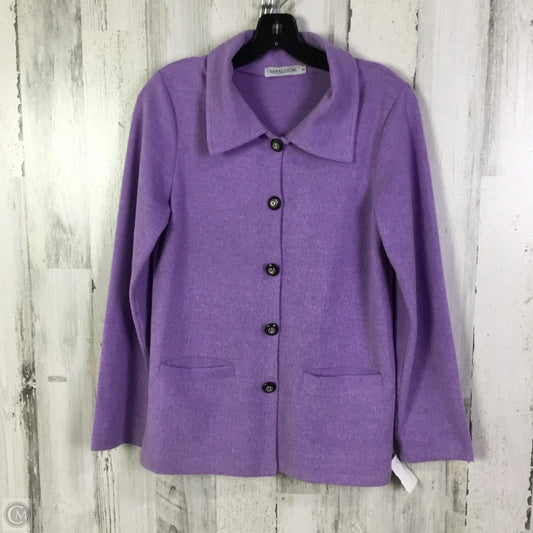 Cardigan By Misslook In Purple, Size: S