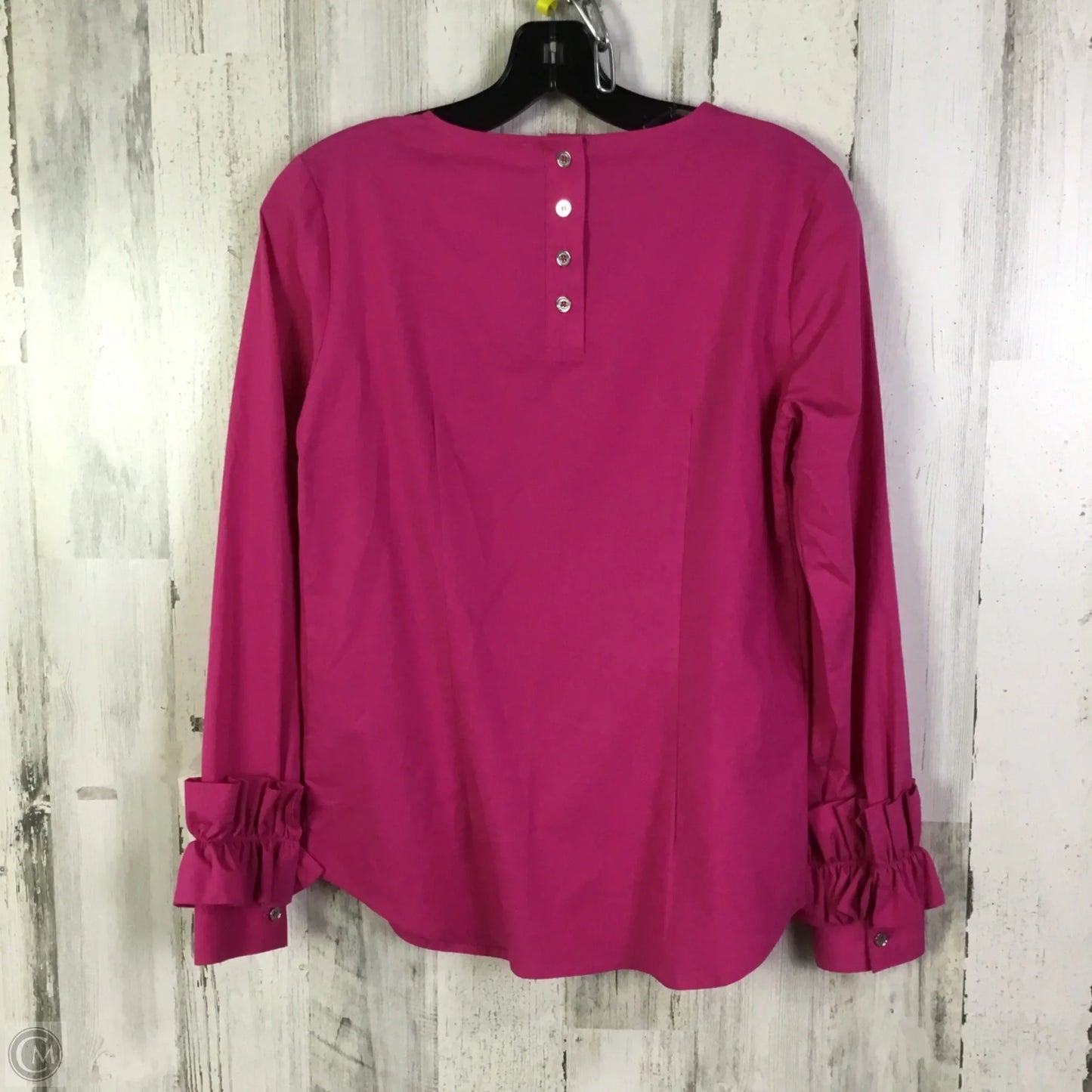 Top Long Sleeve By Michael By Michael Kors In Pink, Size: Xs