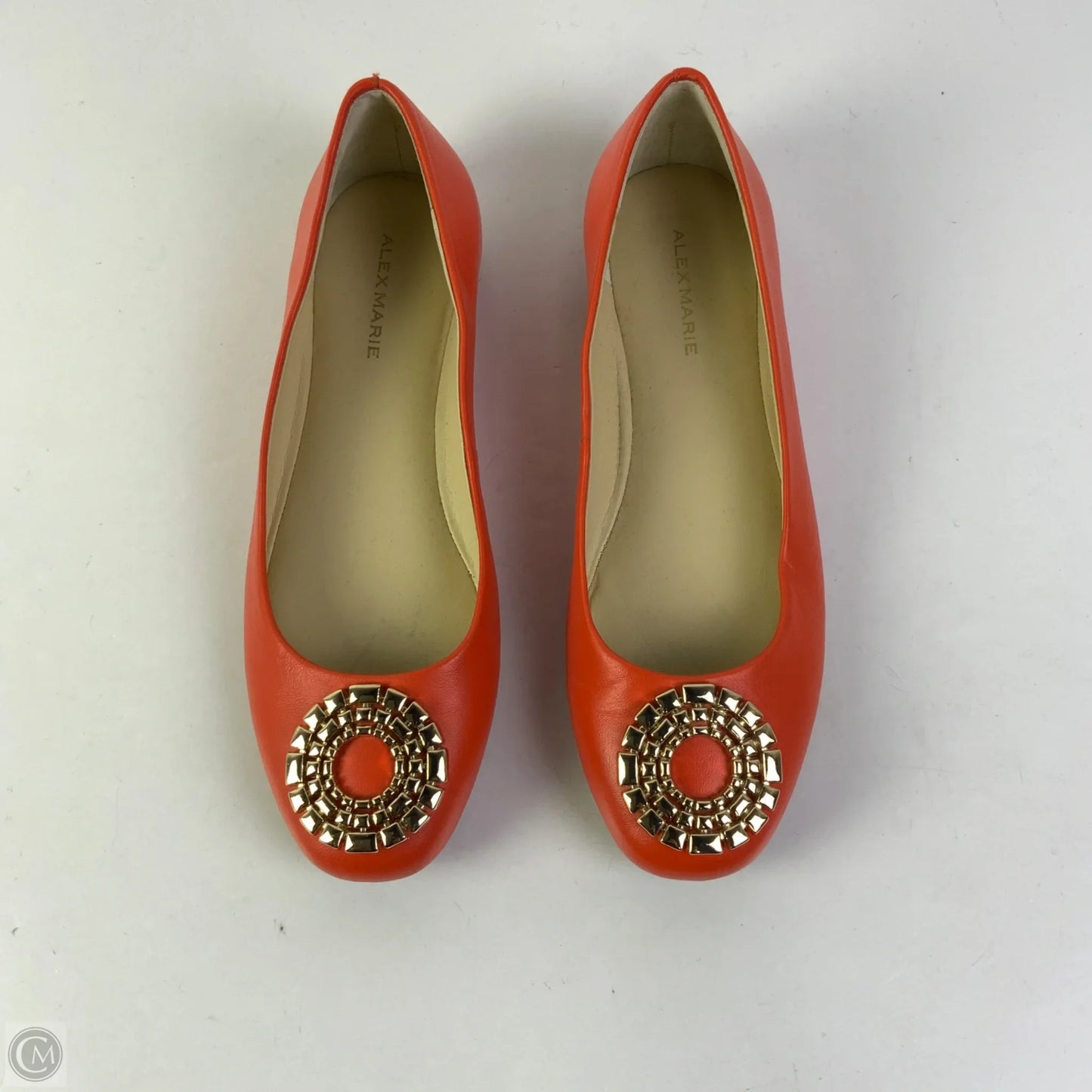 Shoes Flats By Alex Marie In Orange, Size: 6