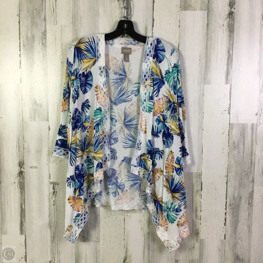 Cardigan By Chicos In White, Size: S