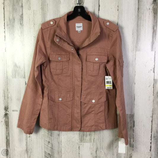 Jacket Denim By Kensie In Pink Denim, Size: M