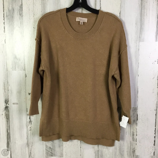 Sweater By Philosophy In Brown, Size: 1x