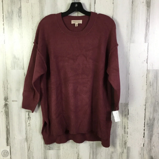 Sweater By Philosophy In Purple, Size: 1x