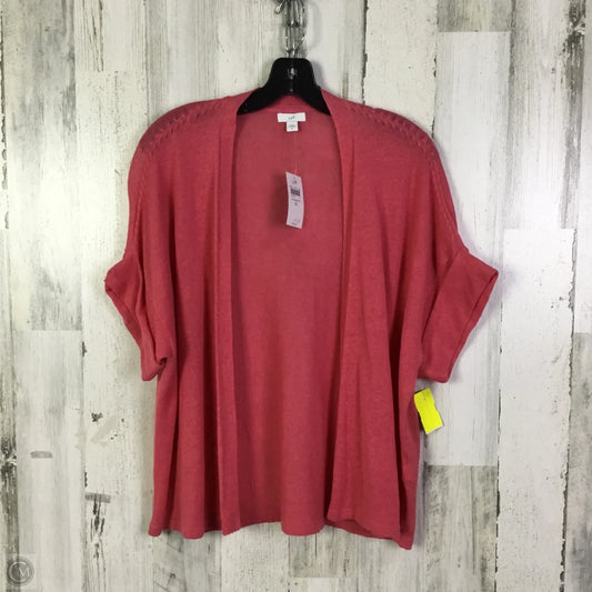 Cardigan By J. Jill In Pink, Size: M