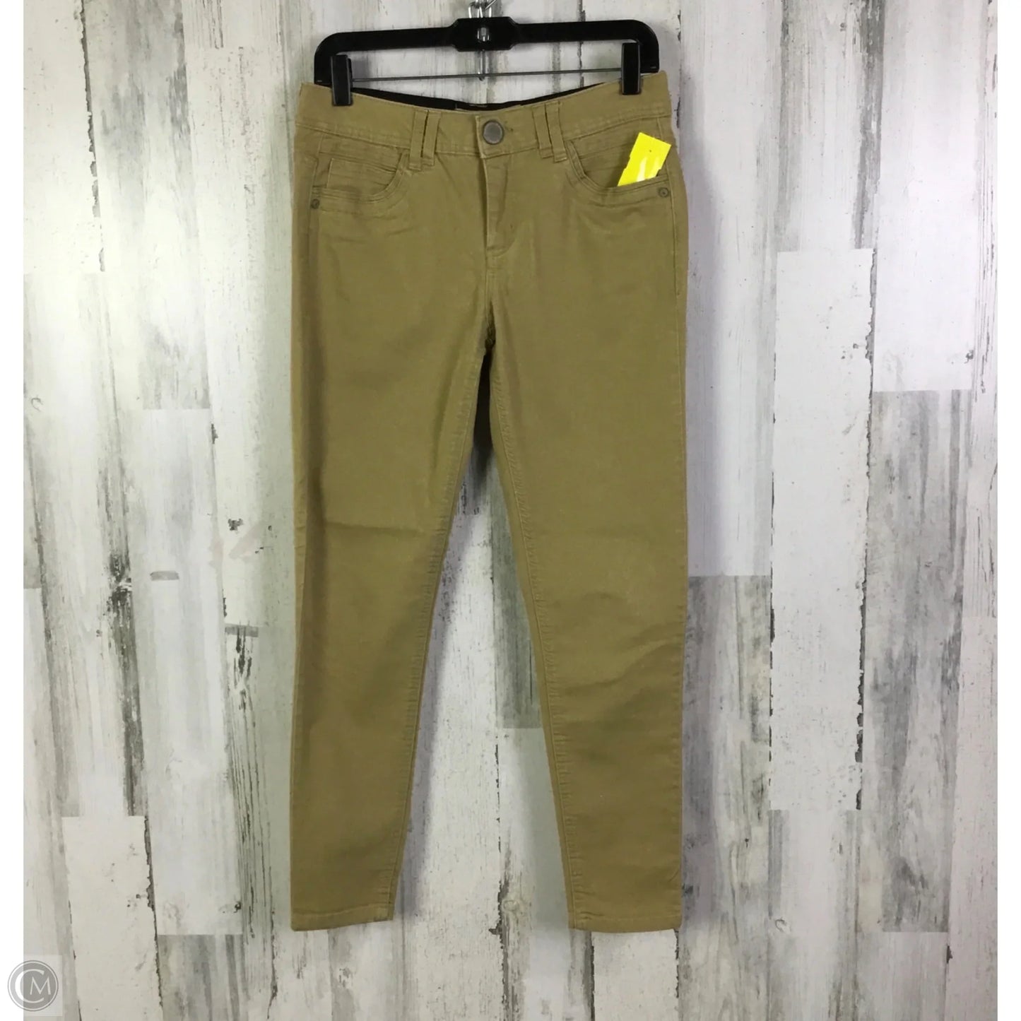 Jeans Skinny By Democracy In Tan, Size: 6
